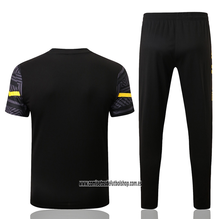 Chandal del Borussia Dortmund 22-23 Manga Corta Gris